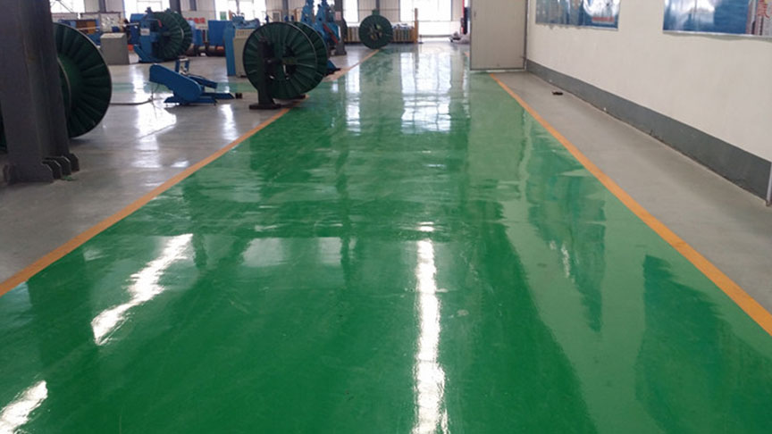 鑫辽北电缆环氧地坪-(2)