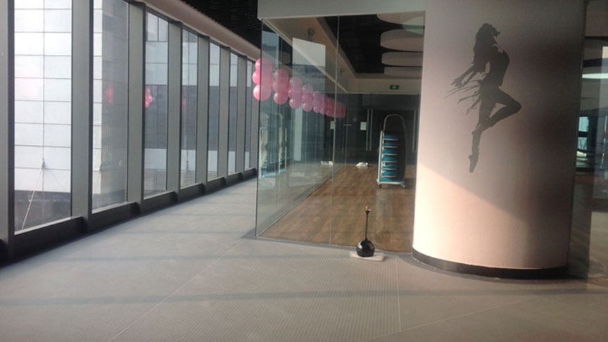 缪斯健身馆塑胶地板