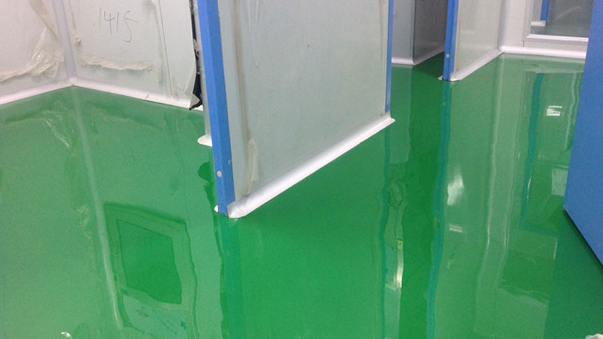 志鹰制药厂环氧自流平