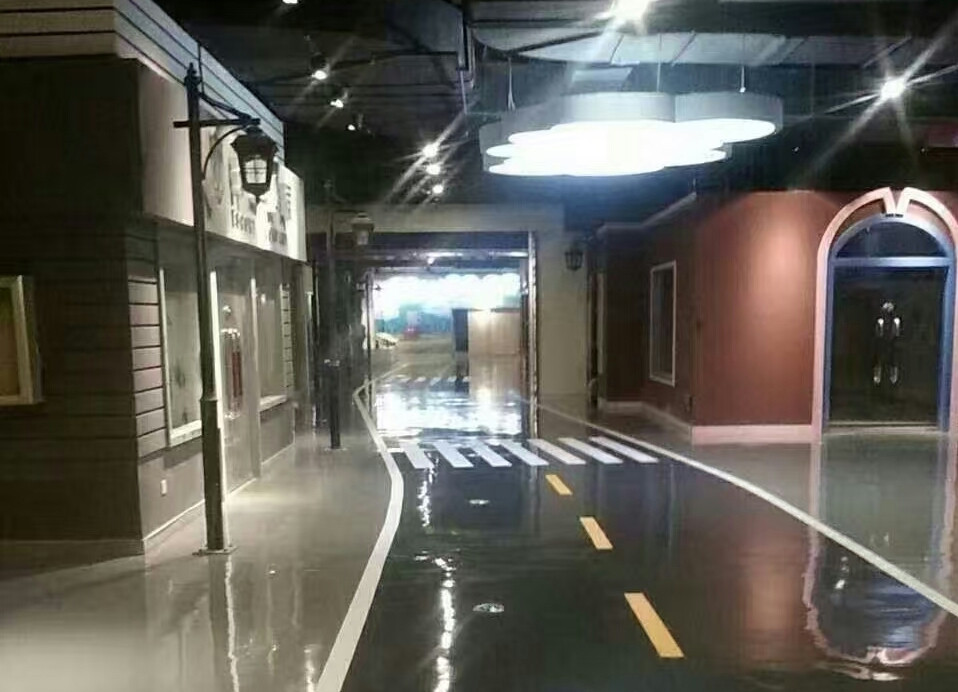 商场环氧自流平