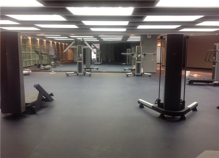 健身馆塑胶地板