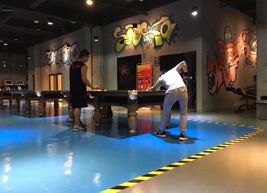 台球厅地坪漆