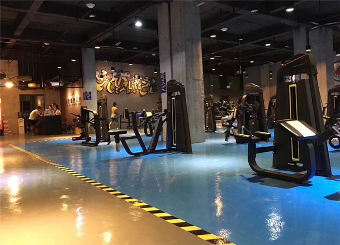 台球厅地坪漆 (2)