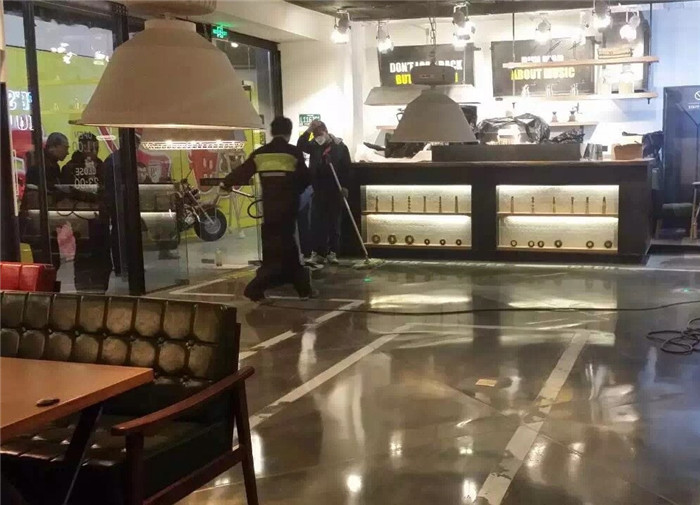 中街韩式料理商业固化抛光