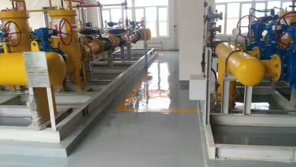 乌兰浩特察尔森水轮机房导电自流平 (2)