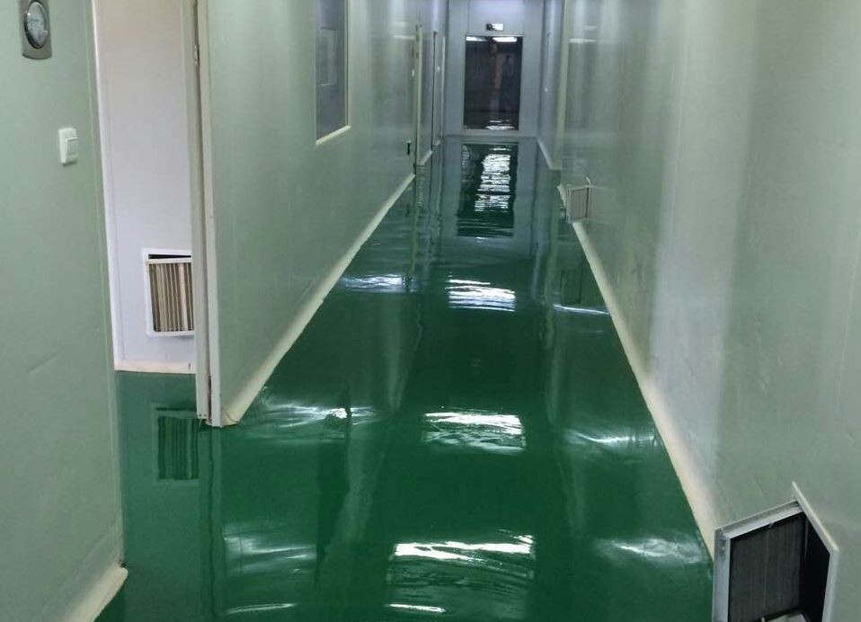 环氧自流平-车间