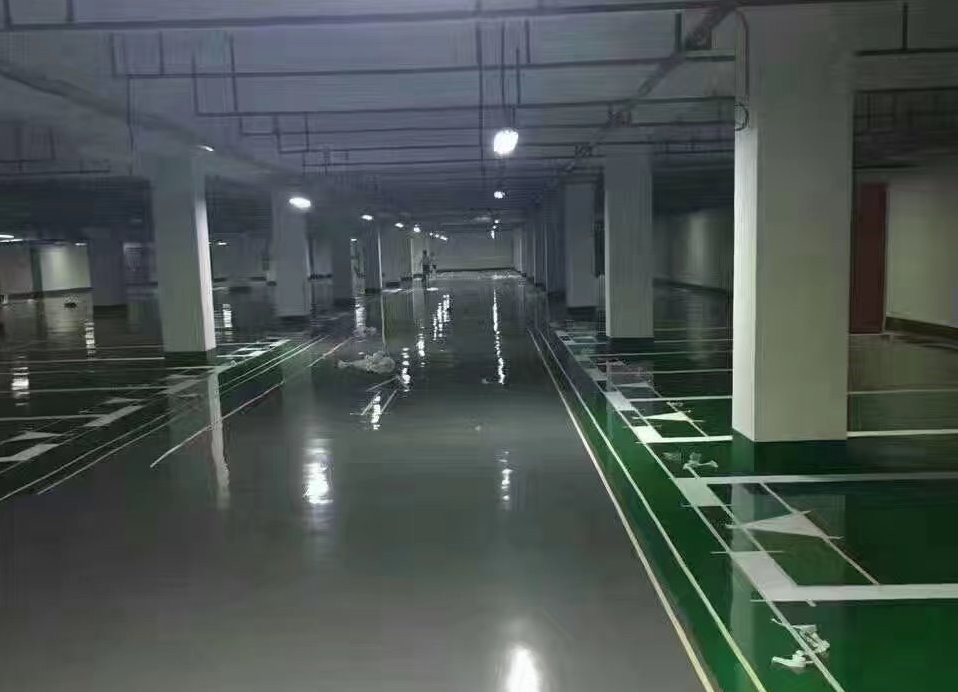 环氧树脂地坪漆-地下车库