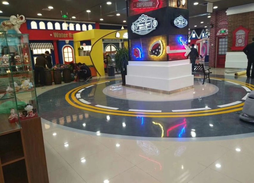 环氧自流平地坪 （万达商场）